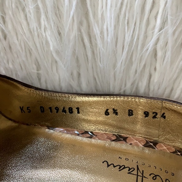 Cole Haan Collection Snakeskin Heels - Picture 9 of 10